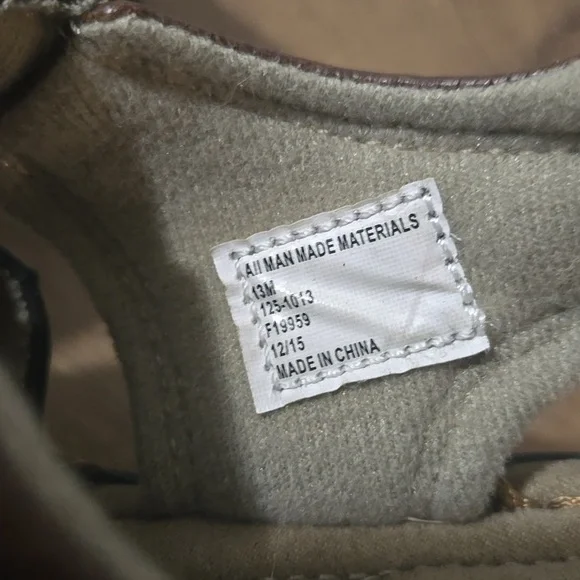 Arizona Jean Company Brown Kids Sandals - Picture 4 of 4